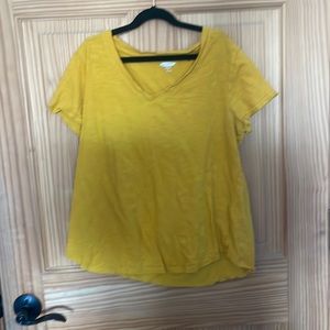 Old navy yellow v-neck